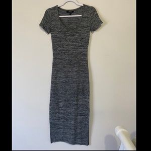 Long grey dress